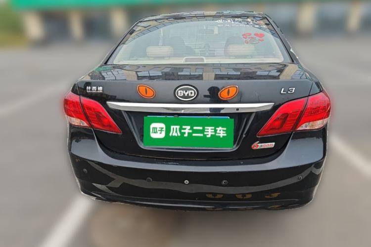 Used BYD L3 2013 1.5L Automatic Comfort Edition Rear