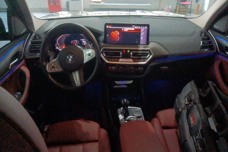 Used BMW X3 2023 xDrive30i Leading Model M Night Edition Package Center Console