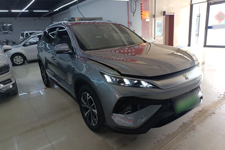 Used BYD Song Pro New Energy 2025 2nd Generation Intelligent Driving Version DM-i 75KM Leading Edition Front Right 45 Deg