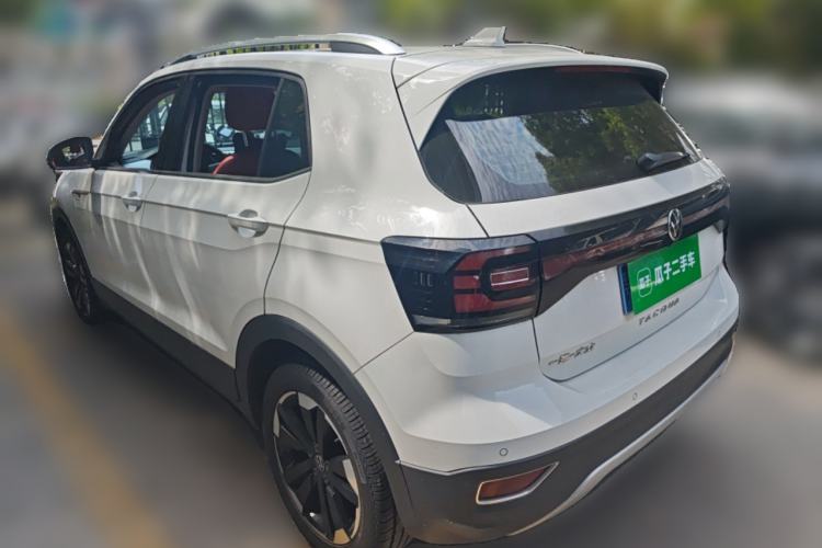 Used Volkswagen Tacqua 2021 1.5L Automatic Yue Zhi Lian Edition Rear Left 45 Deg
