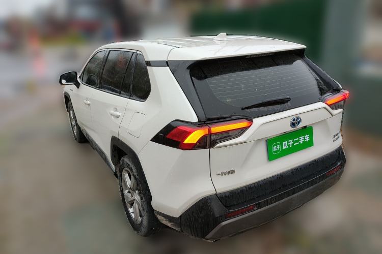 Used Toyota RAV4 2021 Dual-Engine 2.5L E-CVT Two-Wheel Drive Elite Edition Rear Left 45 Deg