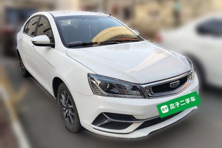 Used Geely Auto Emgrand 2019 Leading Edition 1.5L CVT Luxury Model China VI Standard Front Right 45 Deg