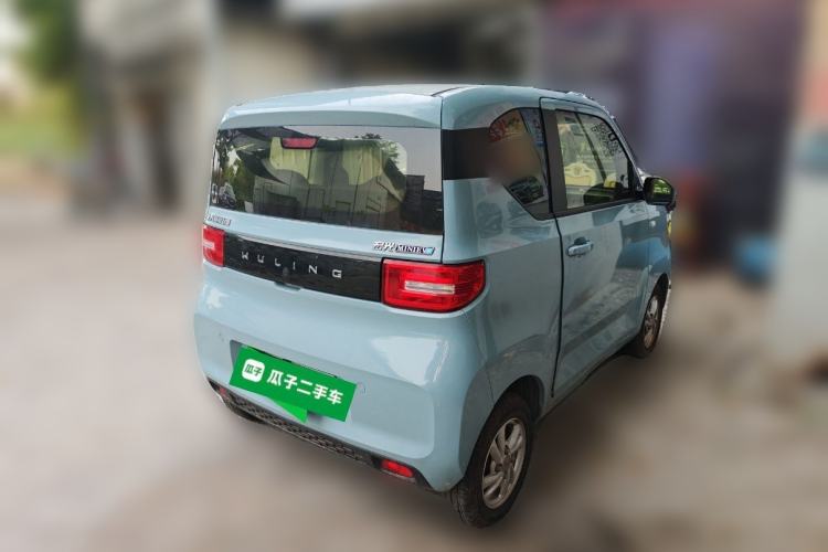 Used Wuling Hongguang MINIEV 2021 Macaron Premium Model – Lithium Iron Phosphate Rear Right 45 Deg