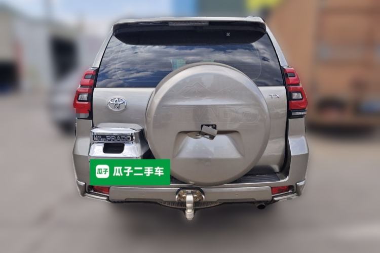 Used Toyota Prado 2019 3.5L Automatic TX-L Deluxe Edition with Rear-Mounted Spare Tire Rear