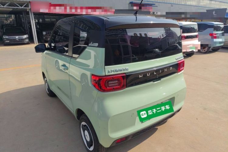 Used Wuling Hongguang MINIEV 2022 Macaron Premium Model – Lithium Iron Phosphate Rear Left 45 Deg