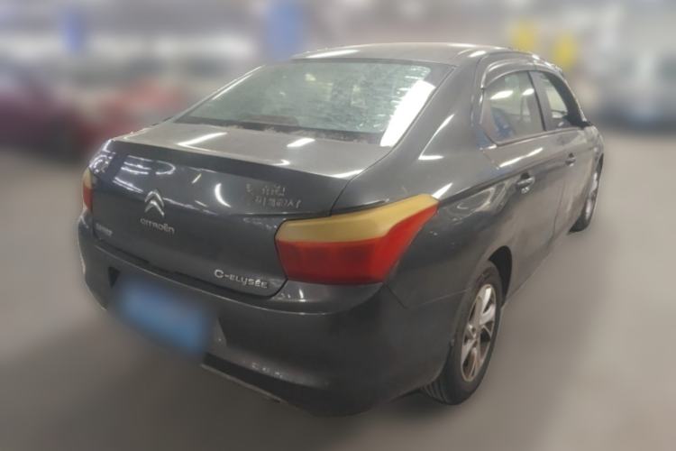 Used Citroen Elysee 2016 1.6L Manual Fashion Edition Rear Right 45 Deg