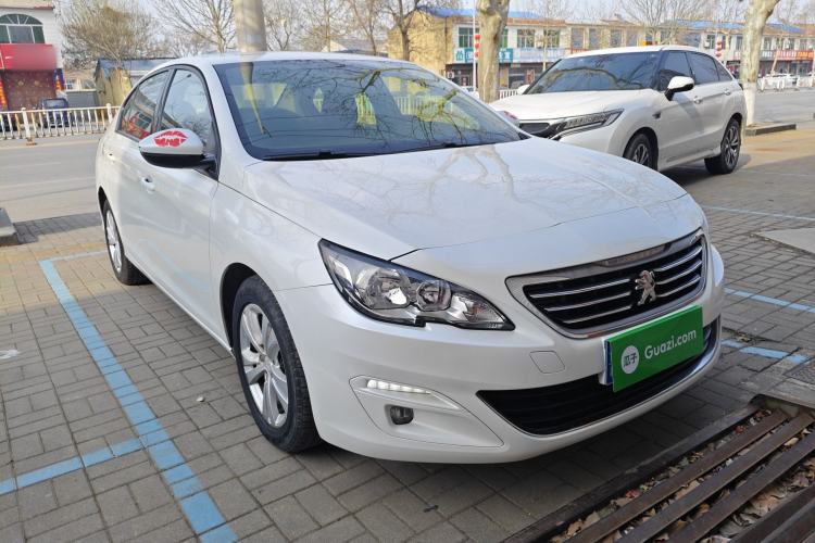 Used Peugeot 408 2018 Revised Version 1.8L Manual Leading Edition Front Right 45 Deg