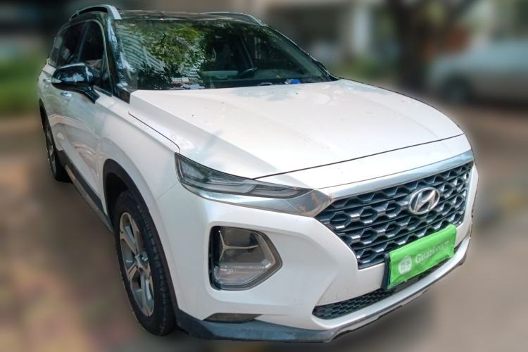 Used Hyundai Santa Fe 2019 380 TGDi DLX Automatic All-Wheel Drive Prestige (HTRAC) China V-standard Front Right 45 Deg
