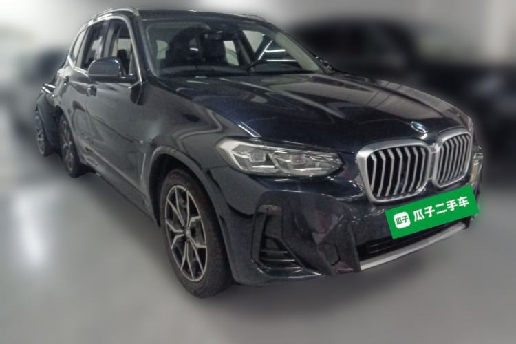 Used BMW X3 2022 xDrive25i M Sport Package Front Right 45 Deg