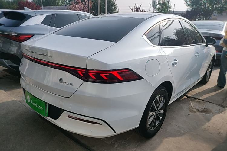 Used BYD Qin PLUS 2024 HONOR Edition DM-i 55KM Leading Model Rear Right 45 Deg