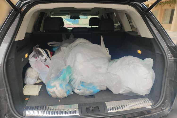 Used Hongqi HS7 2021 3.0T Automatic All-Wheel Drive ZhiLian Flagship Edition Trunk