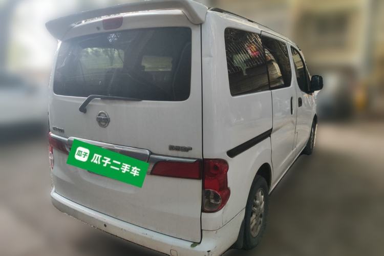 Used Nissan NV200 2013 1.6L Luxury Model China IV Standard Rear Right 45 Deg
