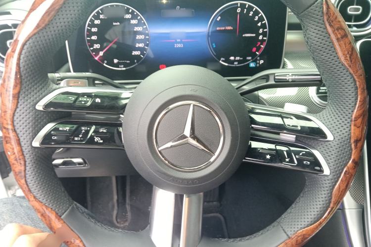 Used Mercedes-Benz C-Class New Energy 2024 Revised Version C 350 eL Steering Wheel