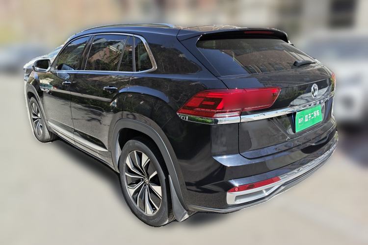 Used Volkswagen Teramont X 2019 530 V6 Four-Wheel Drive Prestige Luxury Edition Rear Left 45 Deg