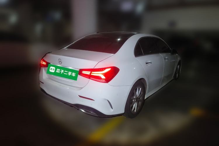 Used Mercedes-Benz A-Class 2021 A 200 L Sport Sedan Dynamic Model Rear Right 45 Deg