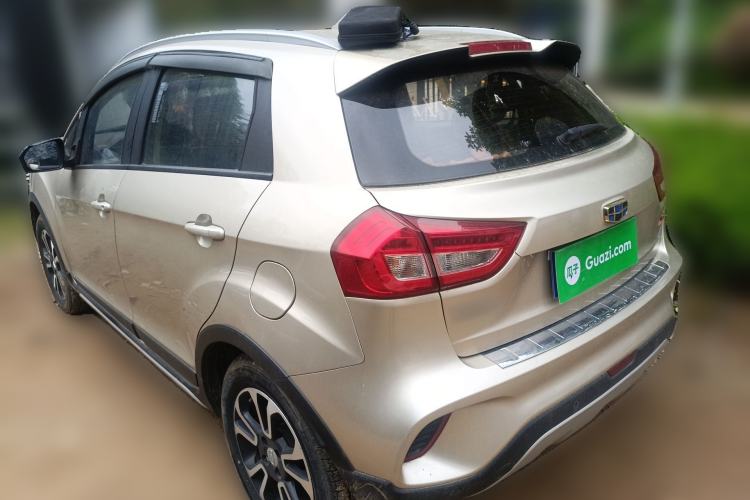 Used Geely Auto Vision X3 2017 1.5L Manual Elite Model Rear Left 45 Deg