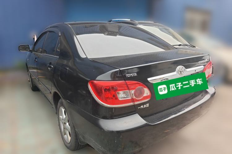 Used Toyota Corolla EX 2010 1.6L Automatic Classic Edition Rear Left 45 Deg