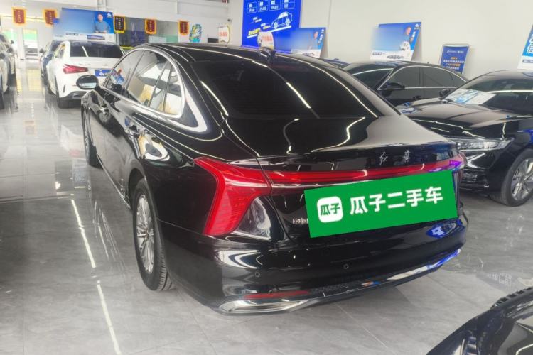 Used Hongqi H5 2023 1.5T DCT Smart Connect Flagship Edition Rear Left 45 Deg