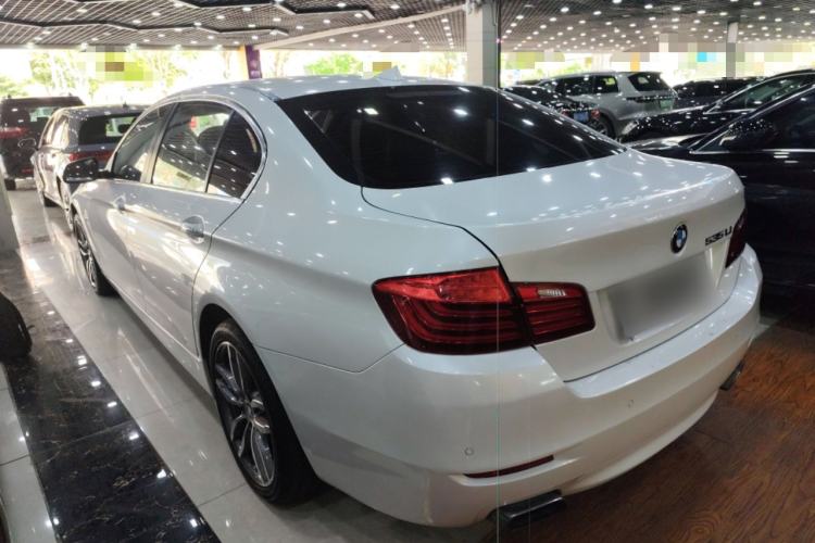 Used BMW 5 Series 2015 535Li Leading Model Rear Left 45 Deg