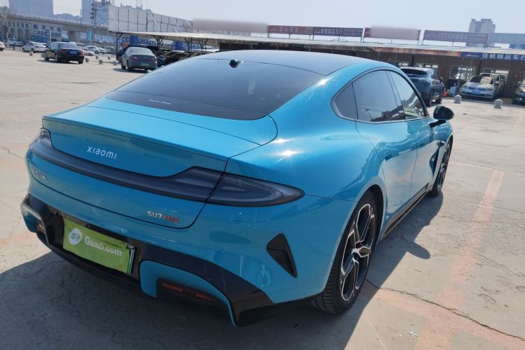 Used Xiaomi Auto SU7 2024 Four-Wheel-Drive Max Founder's Edition Rear Right 45 Deg