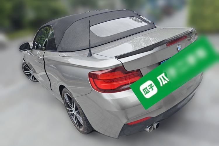 Used BMW 2 Series 2018 225i Convertible Coupe Luxury Model M Sport Package Rear Left 45 Deg