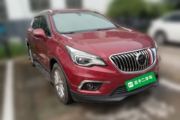 Used Buick Envision 2017 20T Two-Wheel Drive Luxury Model Front Right 45 Deg