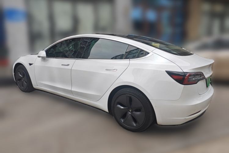 Used Tesla Model 3 2020 Standard Range Rear-Wheel Drive Upgraded Version Rear Left 45 Deg