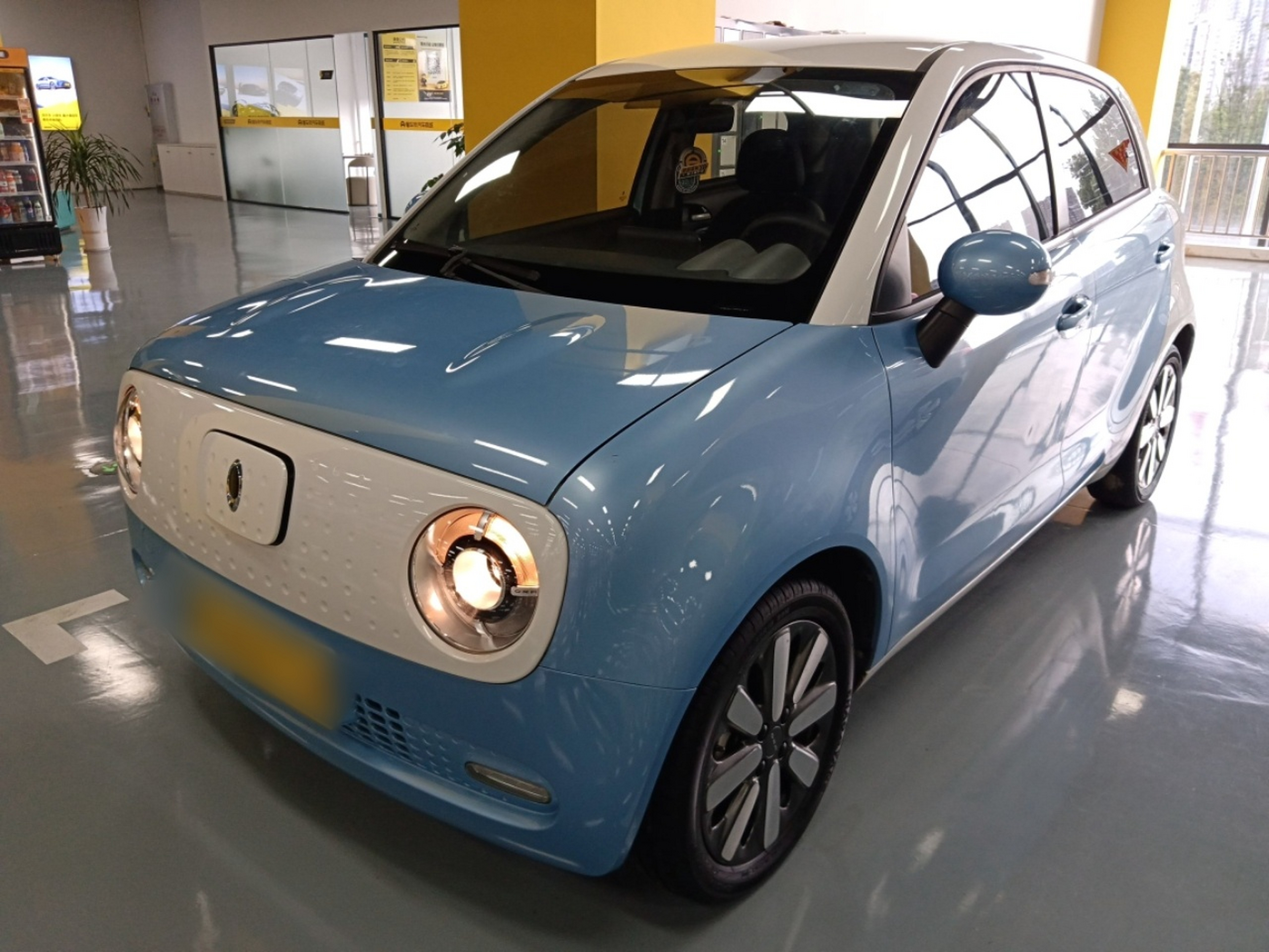 تحت مقدمة السيارة