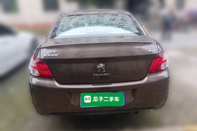 Used Peugeot 301 2014 1.6L Manual Comfort Edition Rear