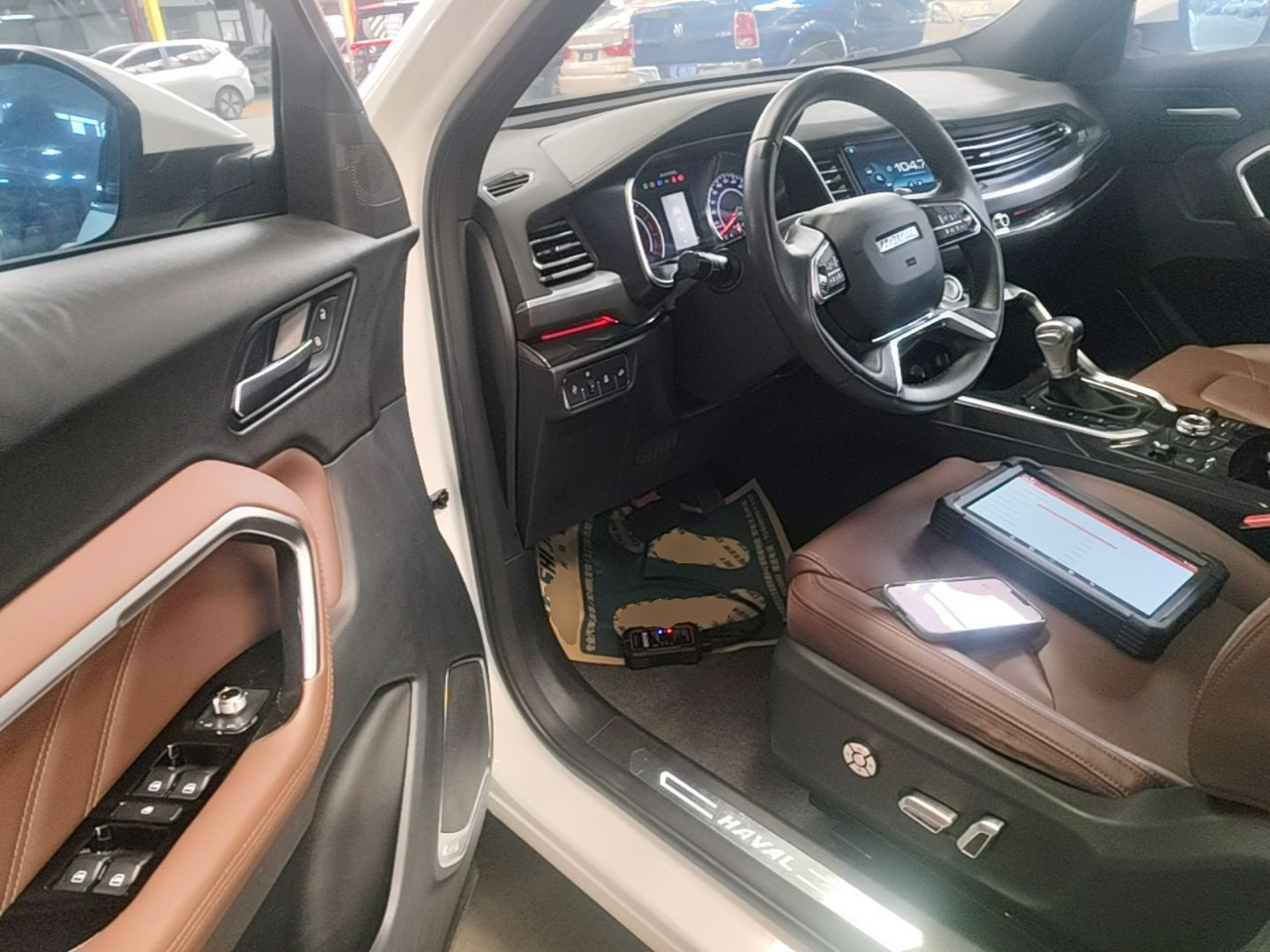 Avant de la voiture