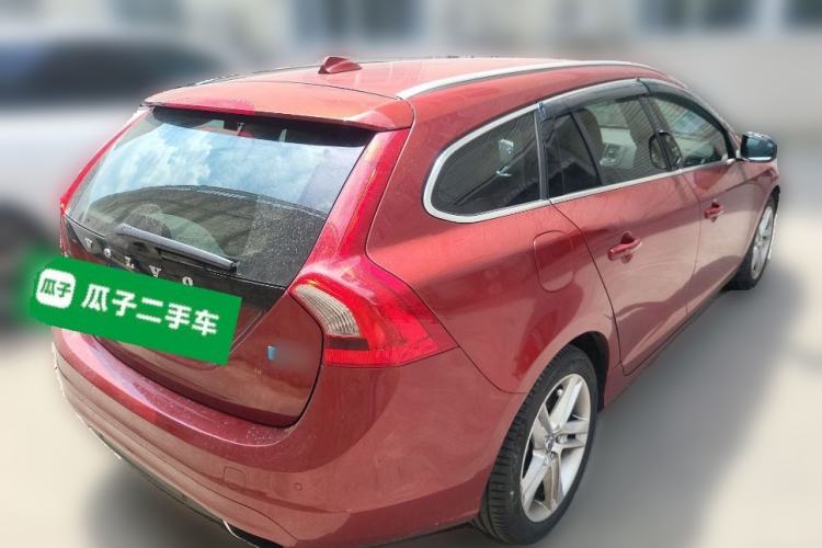 Used Volvo V60 2014 Restyled T5 Zhiya Edition Rear Right 45 Deg