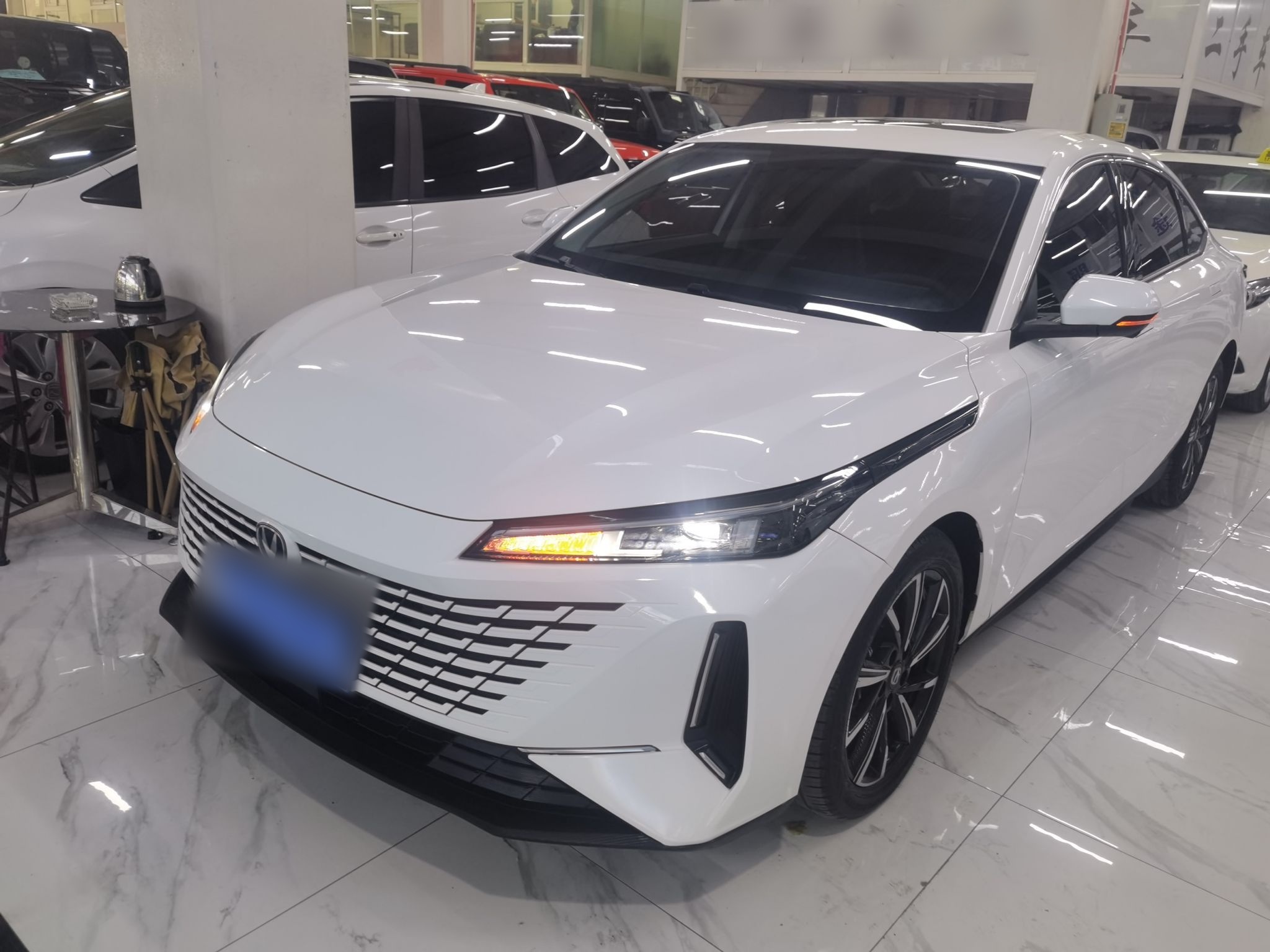 تحت مقدمة السيارة