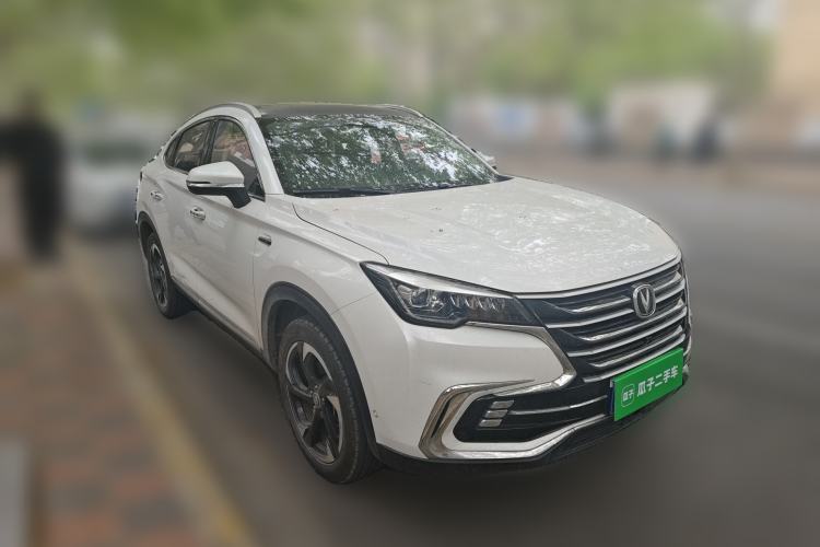 Used CHANGAN CS85 COUPE 2019 2.0T Automatic Luxury Edition China V Standard Front Right 45 Deg