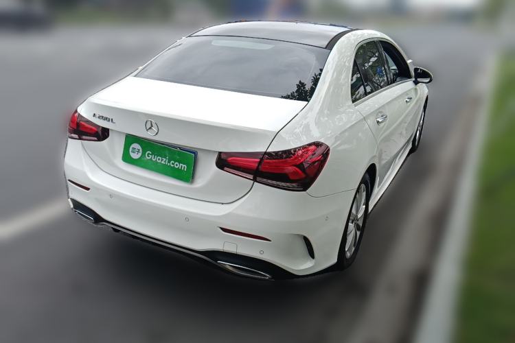 Used Mercedes-Benz A-Class 2020 Restyled A 200 L Sport Sedan Dynamic Version Rear Right 45 Deg