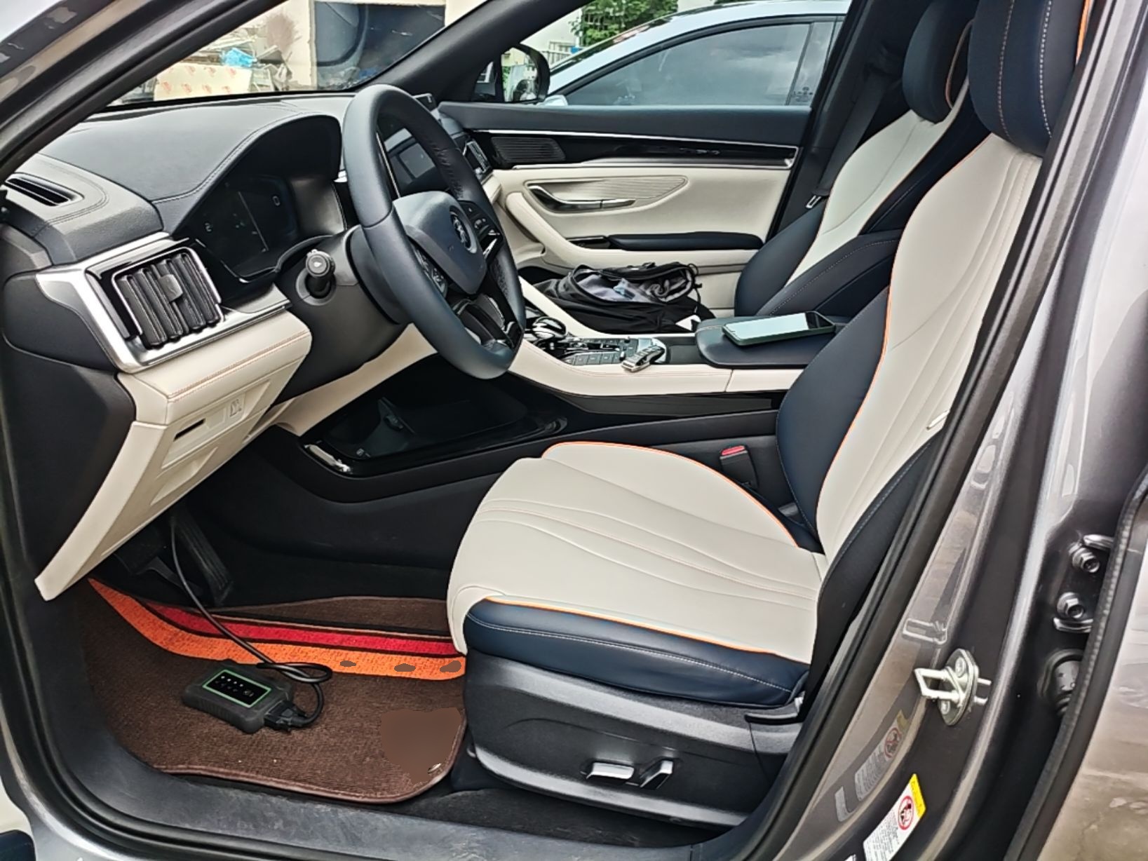 Avant de la voiture