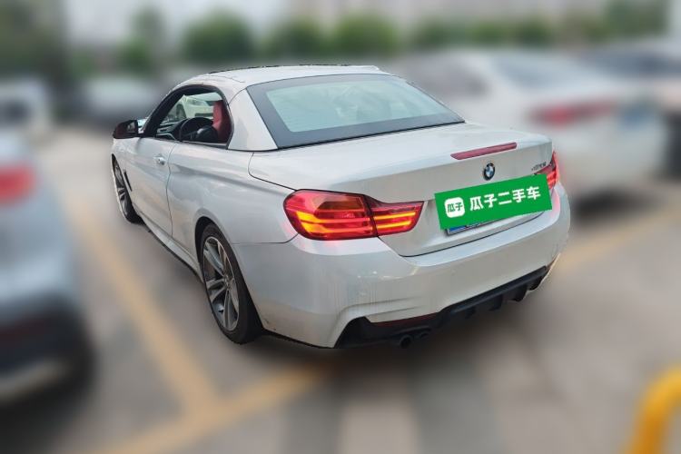 Used BMW 4 Series 2016 420i Convertible Design Package Edition Rear Left 45 Deg