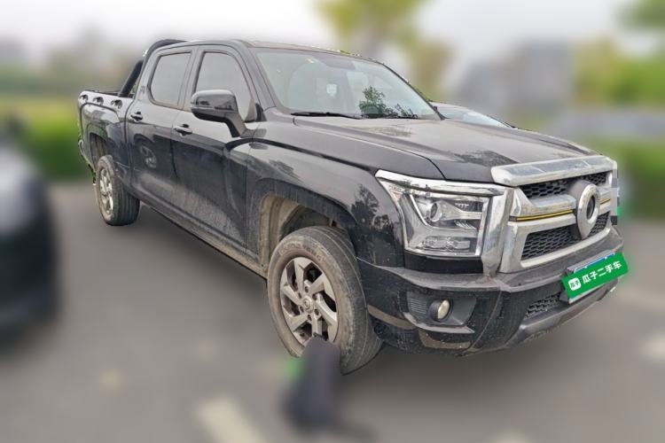 Used Great Wall King Kong Poer 2023 2.0T Automatic Diesel 4x4 Elite Edition Flatbed GW4D20M Front Right 45 Deg