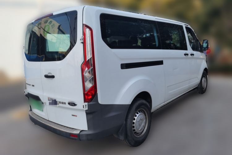 Used Ford Transit 2020 2.0T Diesel Multi-Function Commercial Vehicle Mid-Axle Low-Roof Lift-Up Tailgate China VI Standard