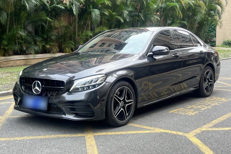 Used Mercedes-Benz C-Class 2021 C 200 L Fashion Edition Sport Version Front Left 45 Deg