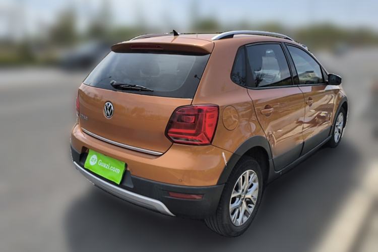 Used Volkswagen Polo 2014 1.6L Cross Polo Automatic Rear Right 45 Deg