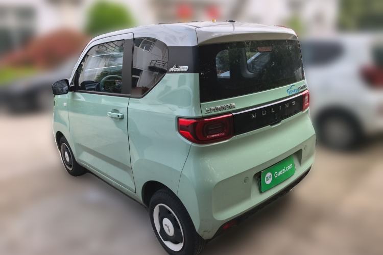 Used Wuling Hongguang MINIEV 2021 Macaron Fashion Model Lithium Iron Phosphate Rear Left 45 Deg