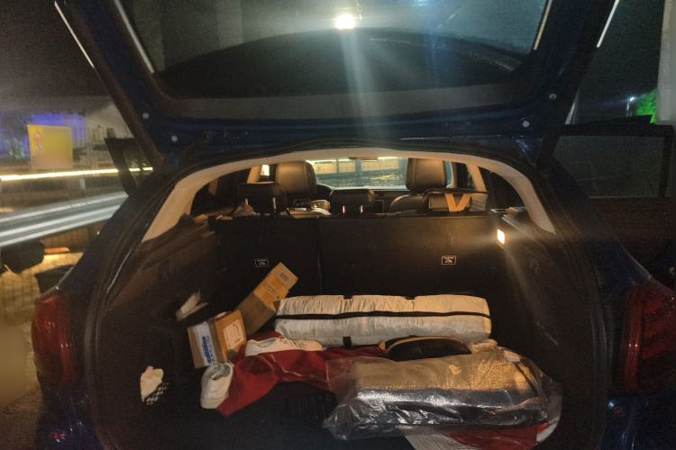 Used Qoros 5 2017 1.6T Automatic Prestige Model Trunk