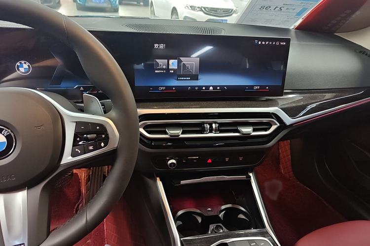 Used BMW 3 Series 2024 325Li M Sport Package Audio And AC Panel