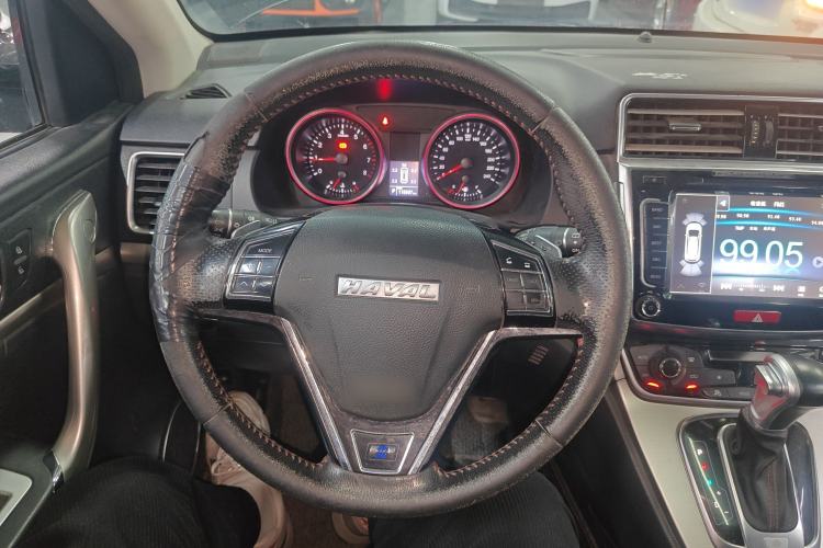 Used Haval H6 2017 Blue Label Sport Edition 1.5T Automatic Two-Wheel Drive Luxury Model Steering Wheel