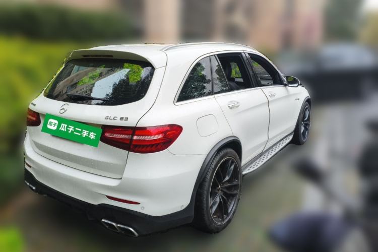 Used Mercedes-Benz GLC AMG 2018 AMG GLC 63 4MATIC+ Rear Right 45 Deg