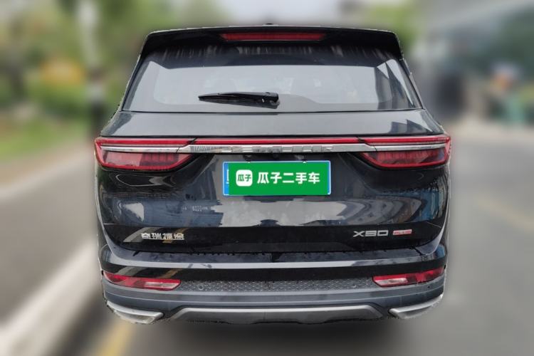 Used JETOUR X90 PLUS 2023 Revised 1.5T Manual 7-Seater Family Van Rear