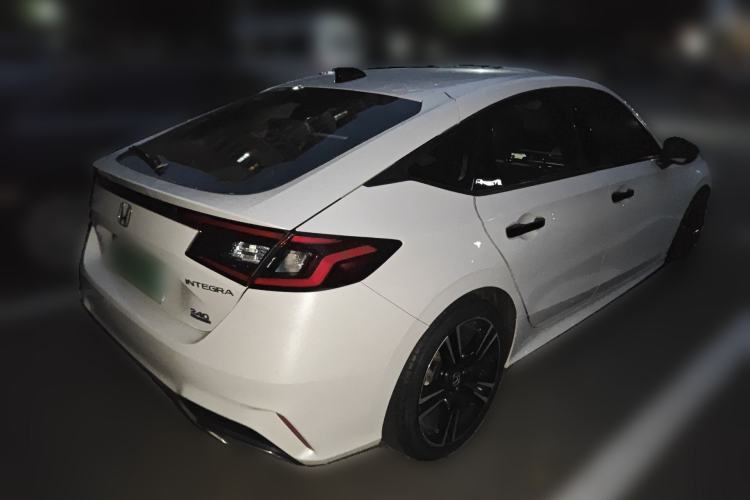 Used Honda Integra 2023 HATCHBACK 240TURBO CVT Phantom Night Luxury Edition Rear Right 45 Deg