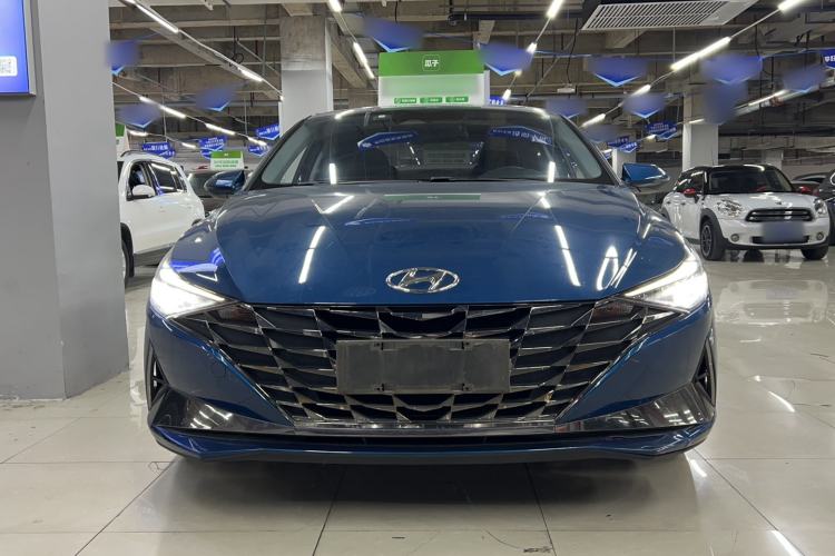 Used Hyundai Elantra 2022 1.5L CVT LUX Prestige Edition Front