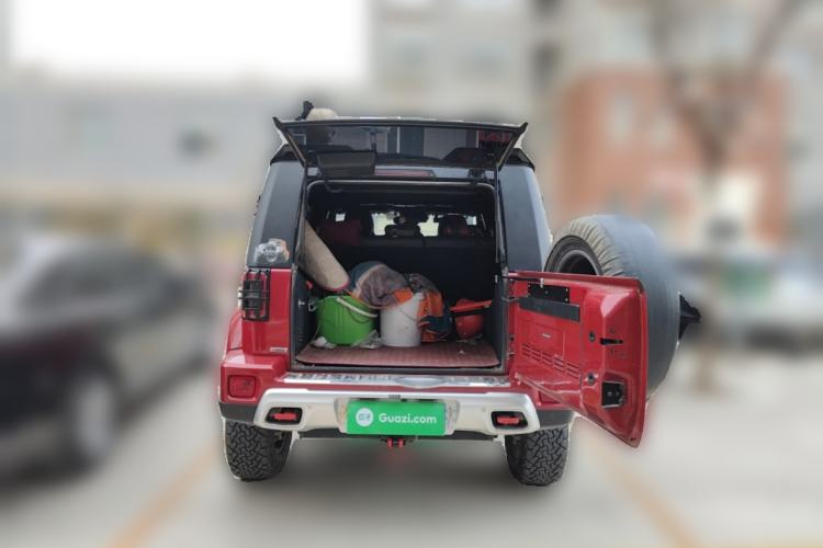 Used BAIC Off-Road BJ40 2020 2.0T Automatic Four-Wheel Drive Urban Hunter Edition Chivalrous Type Trunk