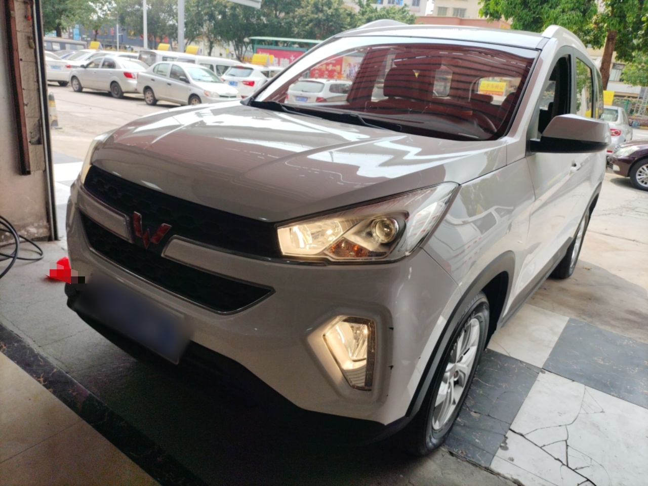 Parte inferior delantera